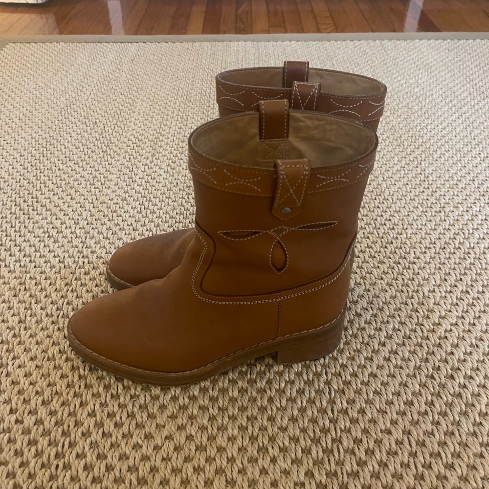 Celine Leather Boots
